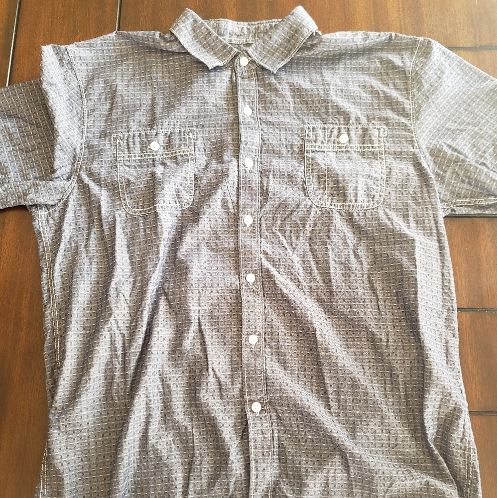 Michael Brandon Gently Used Button Down Tee